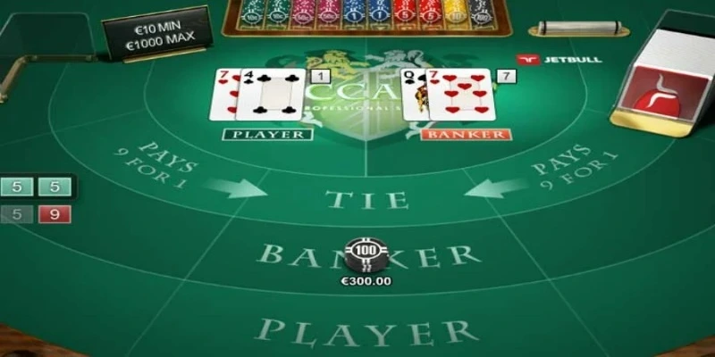 Quy luật và phương pháp tính điểm Baccarat